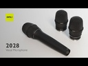 DPA 2028 Supercardioid Vocal Mic, SE2 Adapter (Sennheiser 2000/6000/9000/evolution/D1), Black