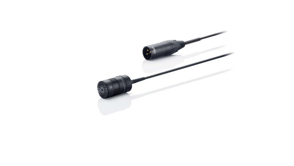DPA 4018ER Supercardioid Mic, Rear Cable, XLR