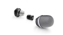 DPA d:facto™ 4018V Softboost Supercardioid Mic, SE2-ew Adapter (Sennheiser 2000/6000/9000/evolution/D1), Nickel