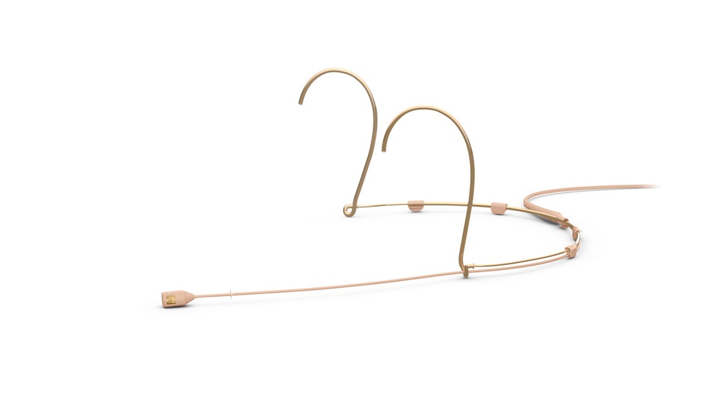 DPA 4088 CORE Directional Headset Mic, Beige, Mini-Jack, Small
