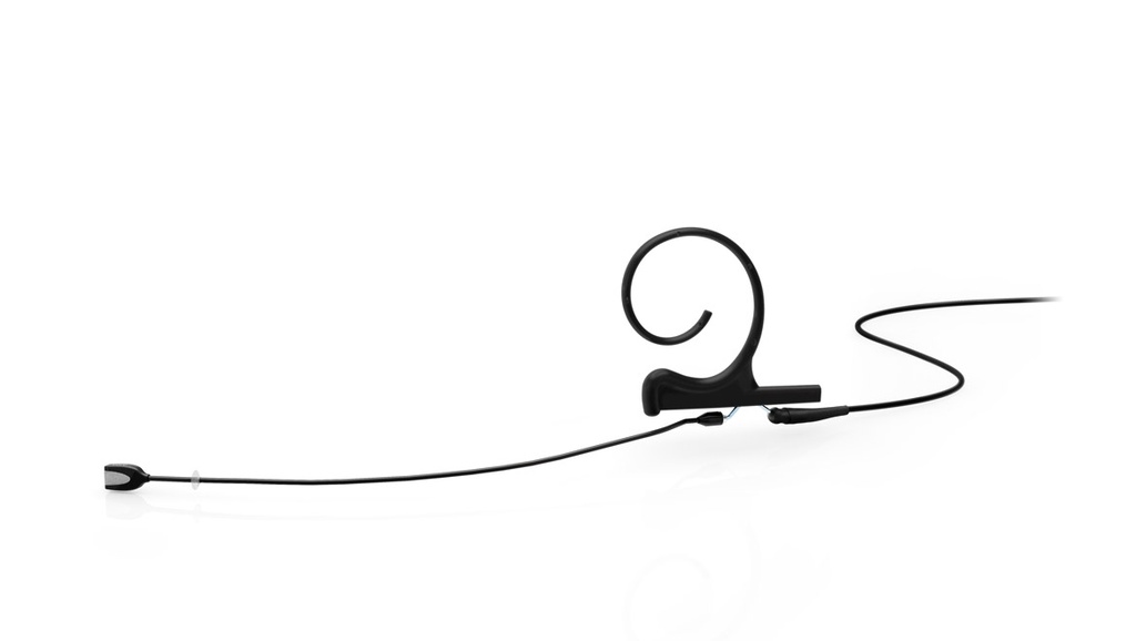DPA 4166 CORE Omni Flex Earset Mic, 110 mm Boom, Black, 3-pin LEMO