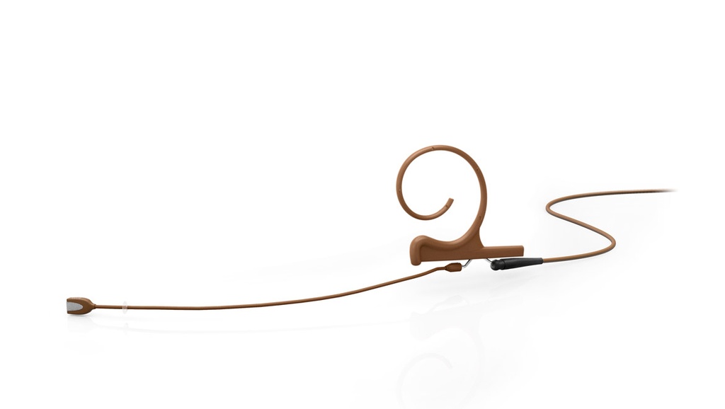 DPA 4188 CORE Directional Flex Earset Mic, 120 mm Boom, Brown, Mini-Jack
