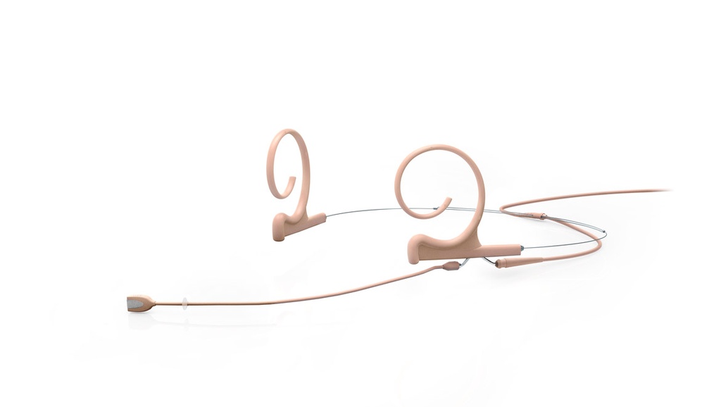DPA 4188 CORE Directional Flex Headset Mic, 100 mm Boom, Beige, TA4F Mini-XLR