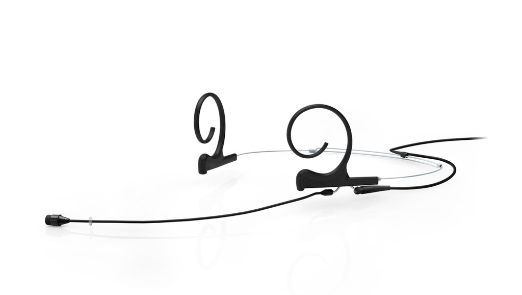 DPA 4266 CORE Omni Flex Headset Mic, 110 mm Boom, Black, TA4F Mini-XLR