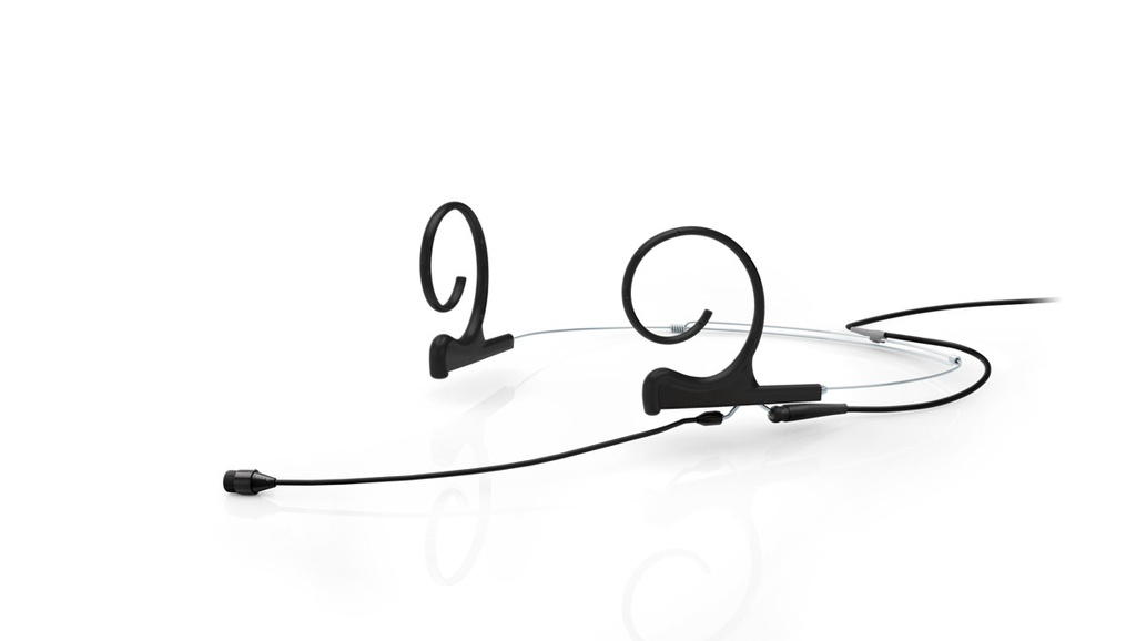 DPA 4266 CORE Omni Flex Headset Mic, 90  mm Boom, Black, TA4F Mini-XLR