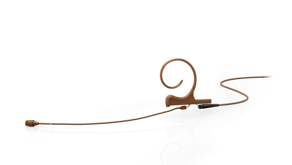DPA 4266 CORE Omni Flex Earset Mic, 110 mm Boom, Brown, Mini-Jack