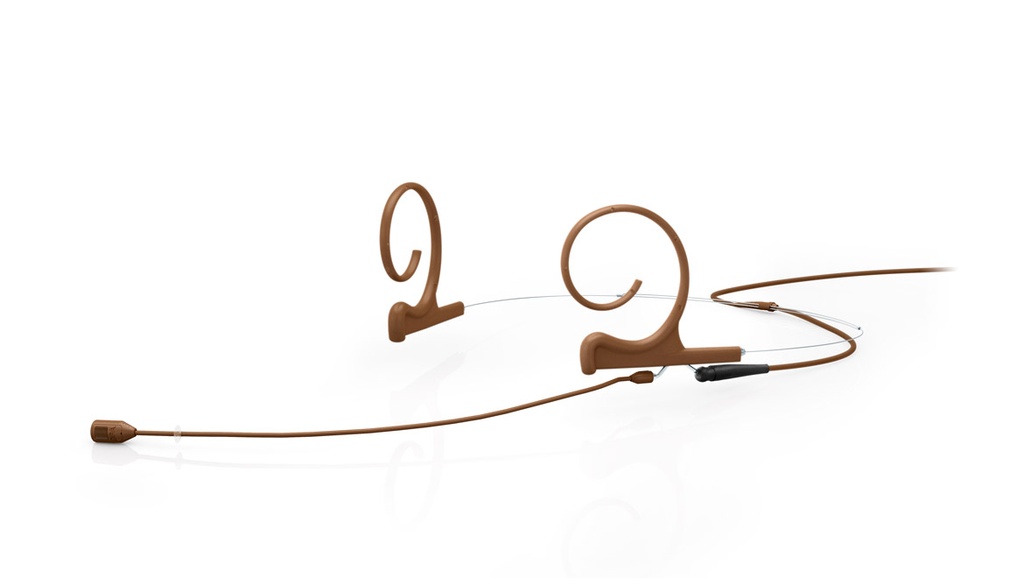 DPA 4288 CORE Directional Flex Headset Mic, 120 mm Boom, Beige, 3-pin LEMO