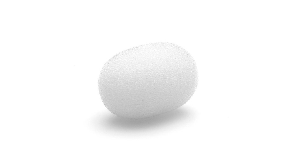 DPA Subminiature Foam Windscreen, White, 5 pcs.