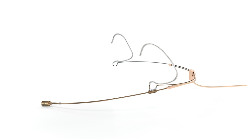 DPA 4488 CORE Directional Headset Mic, Beige, 3-pin LEMO