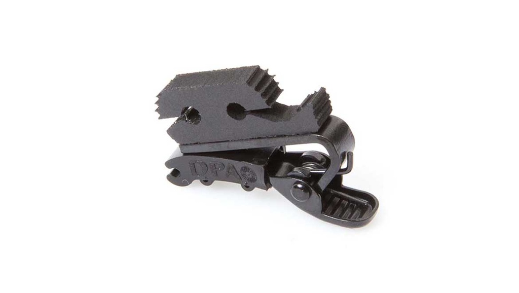 DPA Double Lock Clip, Black,10 pcs