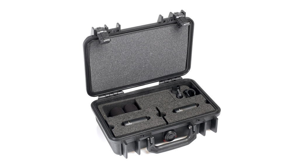 DPA 2006C Stereo Pair with Clips and Windscreens in Peli Case