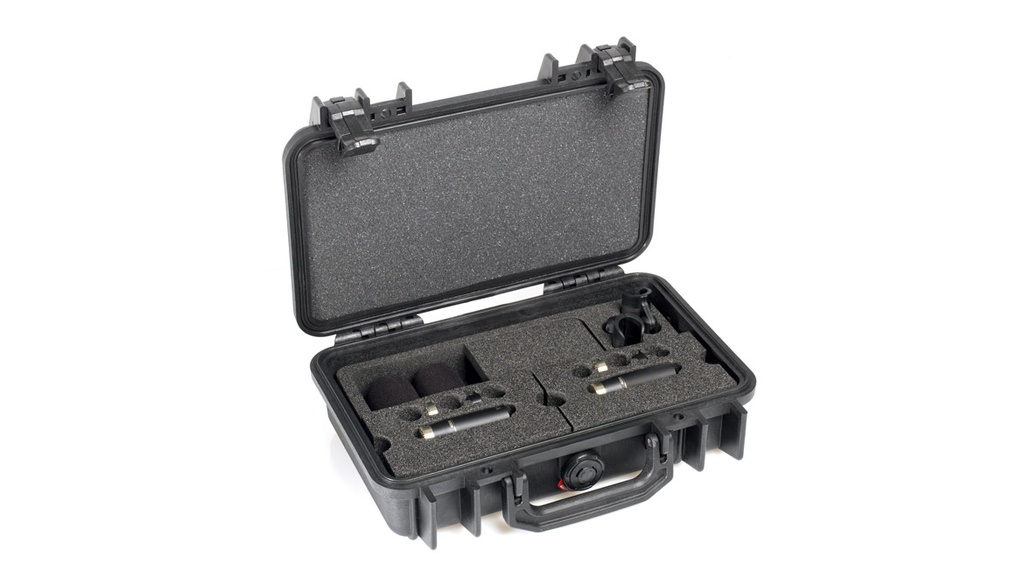DPA 4006C Stereo Pair with Clips and Windscreens in Peli Case
