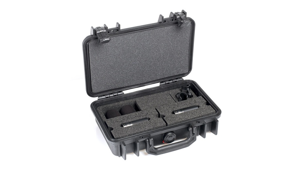 DPA 4011A Stereo Pair with Clips and Windscreens in Peli Case