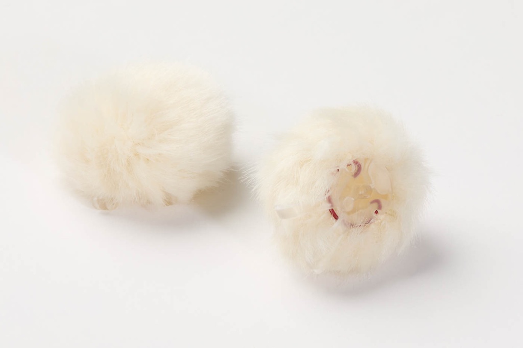 DPA Fur Windscreen, Offwhite Small