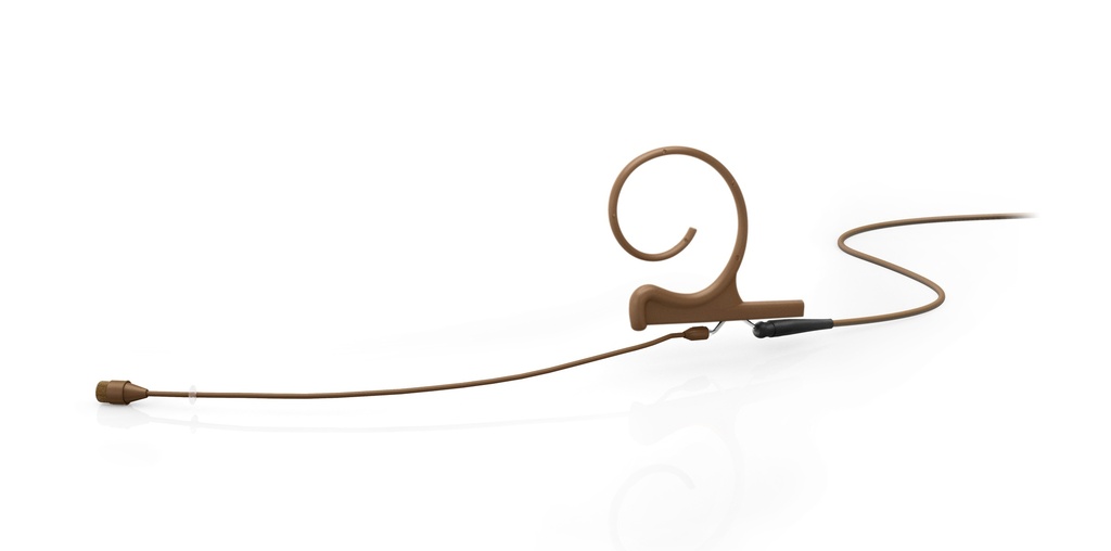 DPA 4266 CORE+ Omni Flex Earset Mic, 110 mm Boom, Brown, TA4F Mini-XLR