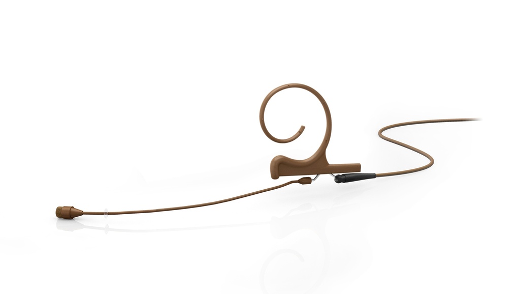 DPA 4266 CORE+ Omni Flex Earset Mic, 90 mm Boom, Brown, MicroLock