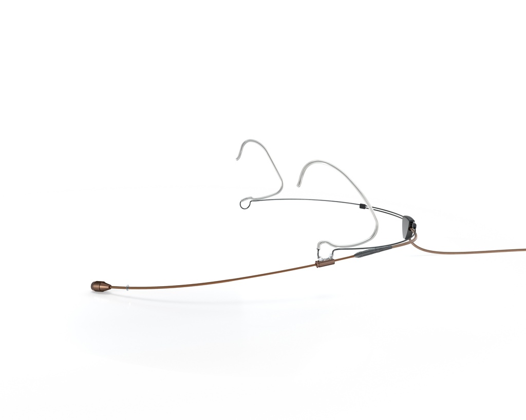 DPA 4466 CORE+ Omni Headset Mic, Brown, TA4F Mini-XLR