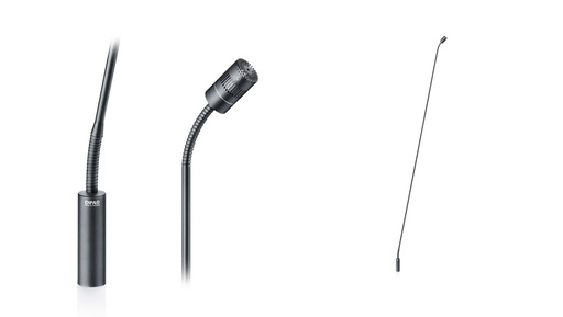 [4018DFGB01120] DPA 4018 Supercardioid Mic, Black, XLR, 122 cm (48 in) Boom, top and bottom Gooseneck