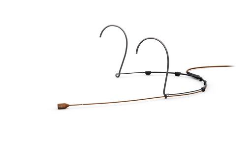 [4088DCAC34LH] DPA 4088 CORE Directional Headset Mic, Brown, Mini-Jack