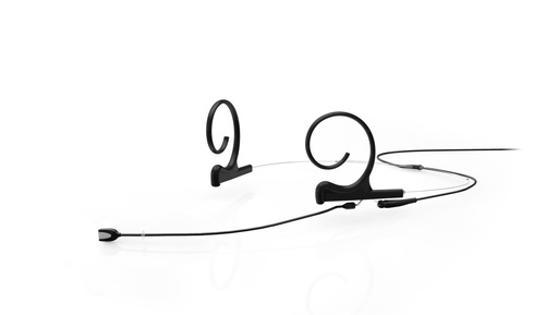 [4166OCFB10MH] DPA 4166 CORE Omni Flex Headset Mic, 90 mm Boom, Black, TA4F Mini-XLR