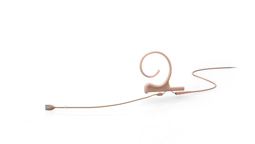 [4166OCFF00ME] DPA 4166 CORE Omni Flex Earset Mic, 90 mm Boom, Beige, MicroDot