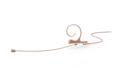 [4166OCFF03LE] DPA 4166 CORE Omni Flex Earset Mic, 110 mm Boom, Beige, 3-pin LEMO