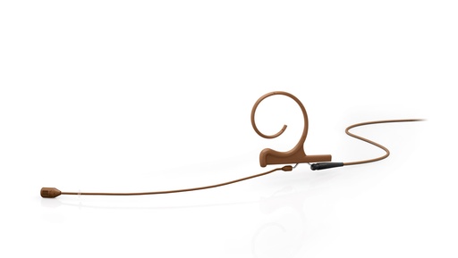 [4288DCFC10LE] DPA 4288 CORE Directional Flex Earset Mic, 120 mm Boom, Brown, TA4F Mini-XLR