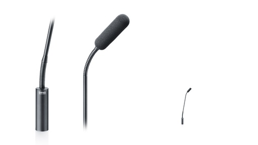 [4098DCGB01030] DPA 4098 CORE Supercardioid Mic, Black, XLR, 32 cm (13 in) Boom, top and bottom Gooseneck