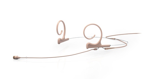 [4266OPFF10LH] DPA 4266 CORE+ Omni Flex Headset Mic, 110 mm Boom, Beige, TA4F Mini-XLR